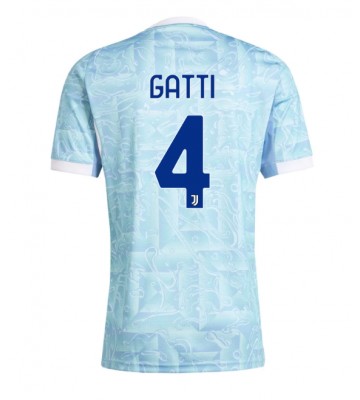 Juventus Federico Gatti #4 Bortatröja 2025-26 Kortärmad Juventus Federico Gatti #4 Bortatröja 2025-26 Kortärmad